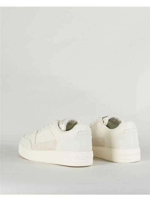 Sneakers with stitching detail in ASV regenerated leather Emporio Armani EMPORIO ARMANI |  | X4X657XR101T847
